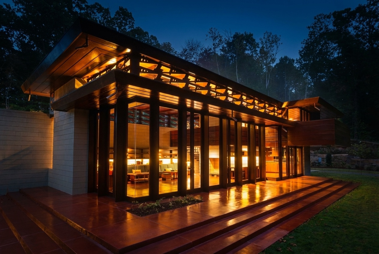 Frank Lloyd Wright's Bachman-Wilson House